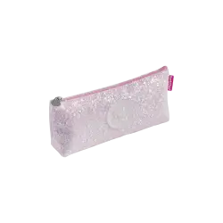 BACK2FUN ΚΑΣΕΤΙΝΑ ΘΗΚΗ 20x8x3.5cm GLITTER ΡΟΖ