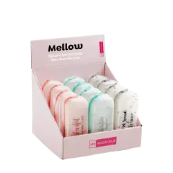 BACK2FUN ΒΙΤΡΙΝΑ ΓΕΜΑΤΗ ΚΑΣΕΤΙΝΑ ΘΗΚΗ ΣΙΛΙΚΟΝΗΣ 17.5x7x5cm MELLOW ΑΣΣΟΡΤΙ 12 Τ (Το προιόν πωλείται σε μεμονωμένα τεμάχια του ενό