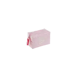 BACK2FUN ΠΟΡΤΟΦΟΛΙ ΓΙΑ ΚΕΡΜΑΤΑ 10x7x5cm SHINY ΡΟΖ