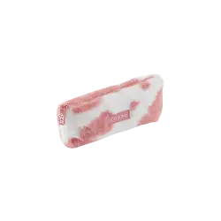 BACK2FUN ΚΑΣΕΤΙΝΑ ΘΗΚΗ 20x8x3.5cm FLUFFY ΡΟΖ