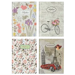 ΕΥΡΕΤΗΡΙΟ ΤΗΛΕΦΩΝΟΥ ΠΛΑΣΤΙΚΟΠΙΗΜΕΝΟ ΕΞΩΦΥΛΛΟ 17x24cm Νο9 VINTAGE