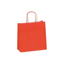 ΤΣΑΝΤΑ ΣΥΣΚΕΥΑΣΙΑΣ ΣΤΡΙΦΤΗ ΛΑΒΗ ΧΑΡΤΙΝΗ 24 x 3 x 10cm ΚΟΚΚΙΝH 25 ΤΕΜΑΧΙΑ (Το προιόν πωλείται σε μεμονωμένα τεμάχια του ενός)