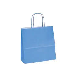 ΤΣΑΝΤΑ ΣΥΣΚΕΥΑΣΙΑΣ ΣΤΡΙΦΤΗ ΛΑΒΗ ΧΑΡΤΙΝΗ 24 x 23 x 10cm ΣΙΕΛ 25 ΤΕΜΑΧΙΑ (Το προιόν πωλείται σε μεμονωμένα τεμάχια του ενός)