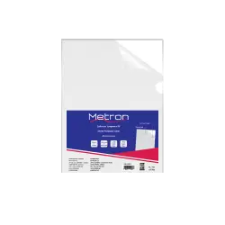 METRON ΖΕΛΑΤΙΝΗ Γ Α4 125 micron 50 ΤΕΜΑΧΙΑ (Το προιόν πωλείται σε μεμονωμένα τεμάχια του ενός)
