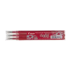 PILOT ΑΝΤΑΛΛΑΚΤΙΚΟ ΚΟΚΚΙΝΟ ΜΕΛΑΝΙ FRIXION BALL 0.7mm MEDIUM 3x (Το προιόν πωλείται σε μεμονωμένα τεμάχια του ενός)