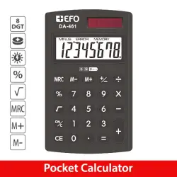 ΑΡΙΘΜΟΜΗΧΑΝΗ +EFO DA-461 8ΨΗΦΙΩΝ 7X12CM