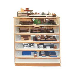 BESTAR ΒΙΤΡΙΝΑ ΞΥΛΙΝΗ 121x51x124 cm