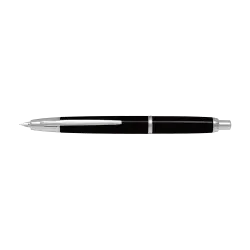 PILOT FINE WRITING ΠΕΝΑ 18Κ. CAPLESS DECIMO RHODIUM MEDIUM ΜΑΥΡΗ