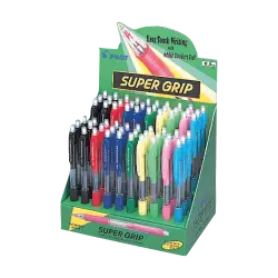 PILOT ΒΙΤΡΙΝΑ ΜΟΛΥΒΙ ΜΗΧΑΝΙΚΟ SUPER GRIP 0.5mm 60 ΤΕΜΑΧΙΑ (Το προιόν πωλείται σε μεμονωμένα τεμάχια του ενός)