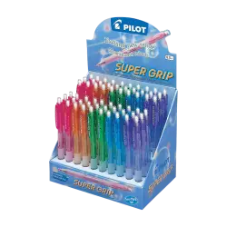PILOT ΒΙΤΡΙΝΑ ΓΕΜΑΤΗ ΜΟΛΥΒΙ ΜΗΧΑΝΙΚΟ SUPER GRIP 0.5m NEON 60 ΤΕΜΑΧΙΑ (Το προιόν πωλείται σε μεμονωμένα τεμάχια του ενός)