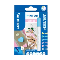 PILOT ΜΑΡΚΑΔΟΡΟΙ PINTOR FINE PASTEL ΣΕΤ 6 ΤΕΜΑΧΙΑ