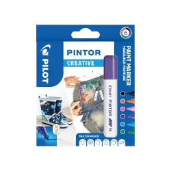 PILOT ΜΑΡΚΑΔΟΡΟΙ PINTOR MEDIUM FUN ΣΕΤ 6 ΤΕΜΑΧΙΑ