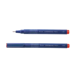 PILOT ΡΑΠΙΤΟΓΡΑΦΟΣ 1.0mm DRAWING PEN BROAD ΚΟΚΚΙΝΟΣ  (Το προιόν πωλείται σε μεμονωμένα τεμάχια του ενός)