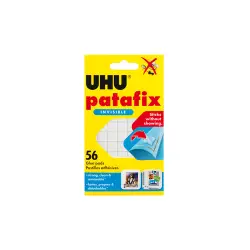 UHU TACK BLISTER PATAFIX ΑΟΡΑΤΟ 12x12mm 56Τ/ΚΑΡΤΕΛΑ 12 ΤΕΜΑΧΙΑ (Το προιόν πωλείται σε μεμονωμένα τεμάχια του ενός)
