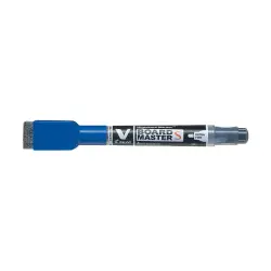 PILOT ΜΑΡΚΑΔΟΡΟΣ ΠΙΝΑΚΟΣ ΜΕ ΣΠΟΓΓΟ V-BOARD MASTER EXTRA FINE ΜΠΛΕ BEGREEN  (Το προιόν πωλείται σε μεμονωμένα τεμάχια του ενός)