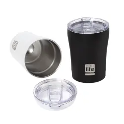 ΜΑΥΡΟ MATTE COFFEE THERMOS 300ML ECOLIFE
