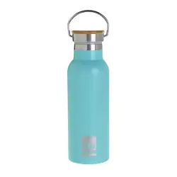 ECOLIFE ΓΑΛΑΖΙΟ THERMOS 500ML BAMBOO LID