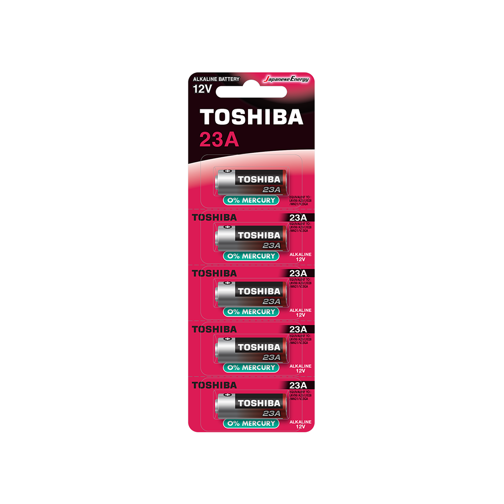 TOSHIBA ΜΠΑΤΑΡΙΑ ΣΥΝΑΓΕΡΜΟΥ (23A) ALKALINE 5Τ 12V BP-5C
