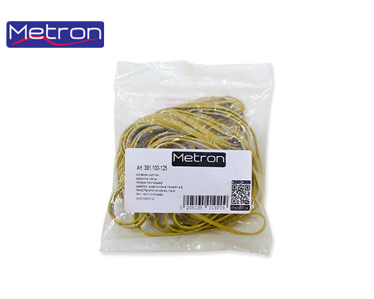 METRON ΛΑΣΤΙΧΑ ΣΑΚΟΥΛΑ Φ120x8mm 100gr
