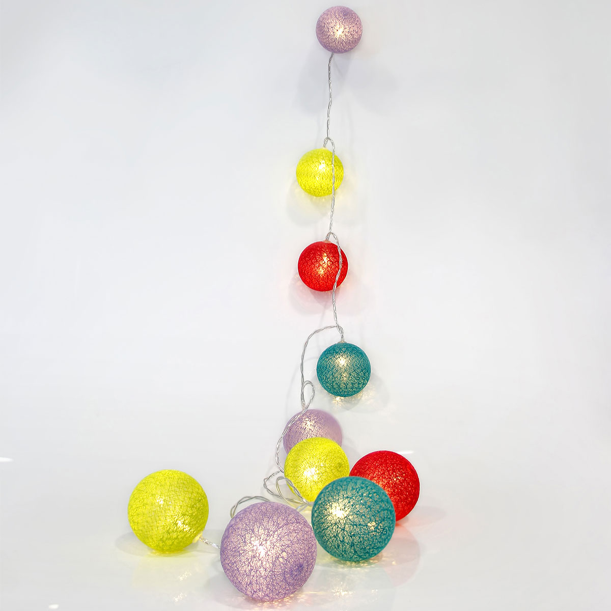 ΔΙΑΚΟΣΜΗΤΙΚΗ ΓΙΡΛΑΝΤΑ ΜΠΑΤΑΡΙΑΣ ΜΕ 10 LED ΦΩΤΑΚΙΑ EUROLAMP 600-11123