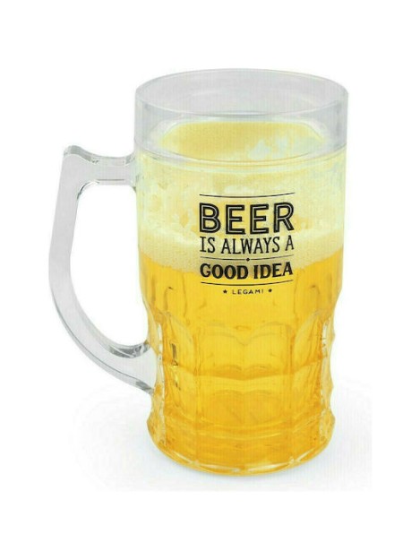 Legami Milano Cooling Ποτήρι Μπύρας Πλαστικό Διάφανο BMUG0001