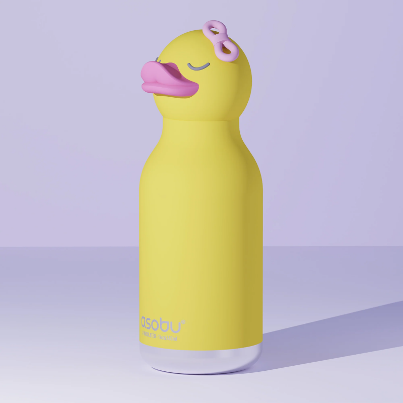 ΜΠΟΥΚΑΛΙ ΘΕΡΜΟΣ 475ml BESTIE DUCKY ASOBU