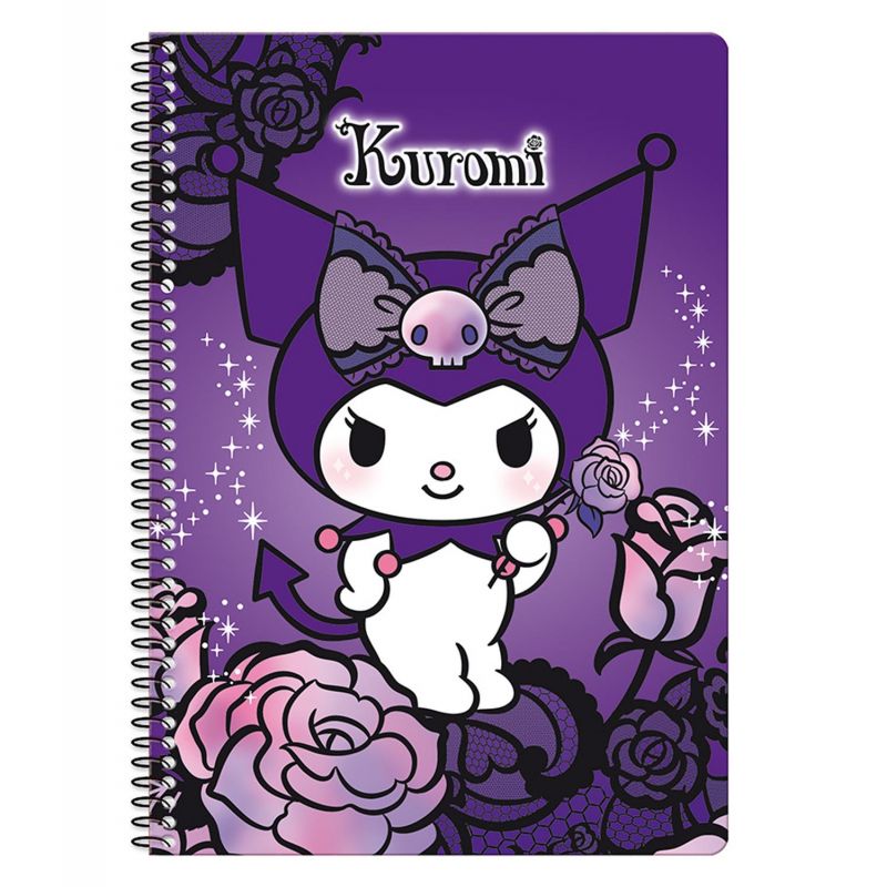 GRAFFITI ΤΕΤΡΑΔΙΟ SPIRAL 2 ΘΕΜΑΤΩΝ 17x25. KUROMI GRAFFITI ΤΕΤΡΑΔΙΟ SPIRAL 2 ΘΕΜΑΤΩΝ 17x25. KUROMI