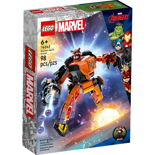 LEGO SUPERHEROS ROCKET MECH ARMOR 76243