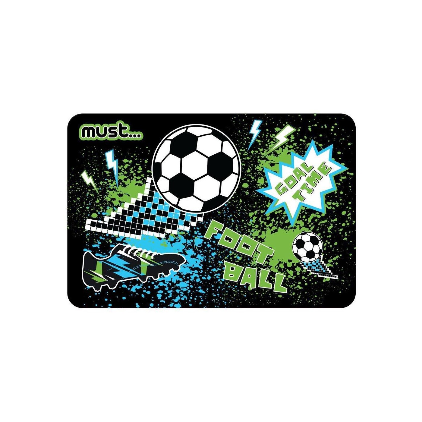 Σουπλά Παιδικό Must Football 43x29 εκ.