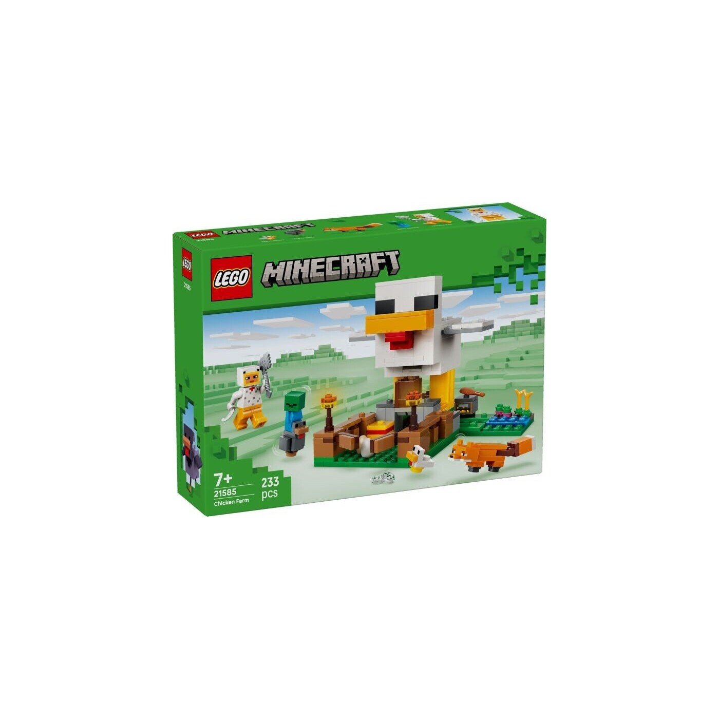 LEGO minecraft φάρμα-κοτόπουλο (7+) 21585