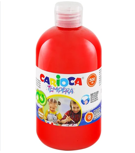 CARIOCA ΤΕΜΠΕΡΑ ΧΡ. ΚΟΚΚΙΝΟ 500ML