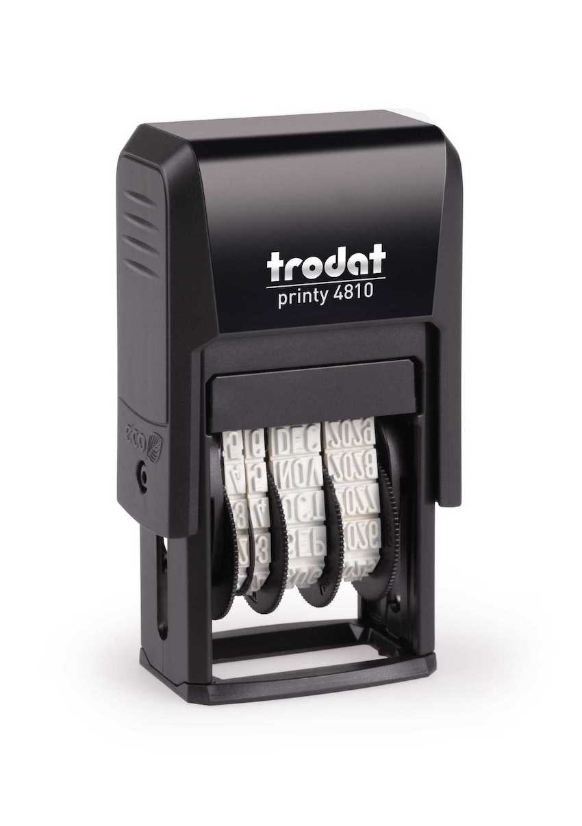 ΣΦΡΑΓΙΔΑ ΗΜΕΡΟΜΗΝΙΑΣ 4810ΕΛΛΗΝΙΚΗ TRODAT 3mm