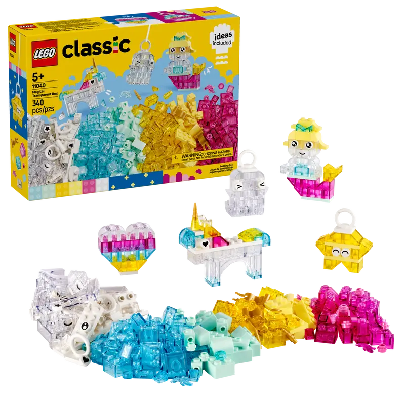 Lego Classic Magical Transparent Box