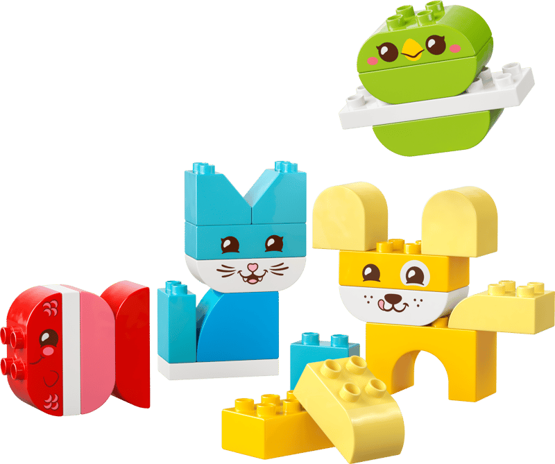 LEGO duplo my first 3 σε 1 δημιουργικά χαριτωμένα κατοικίδια (1½+) 10477