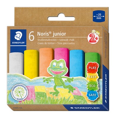 Κιμωλίες STAEDTLER Noris Junior Jumbo 6 τεμ.