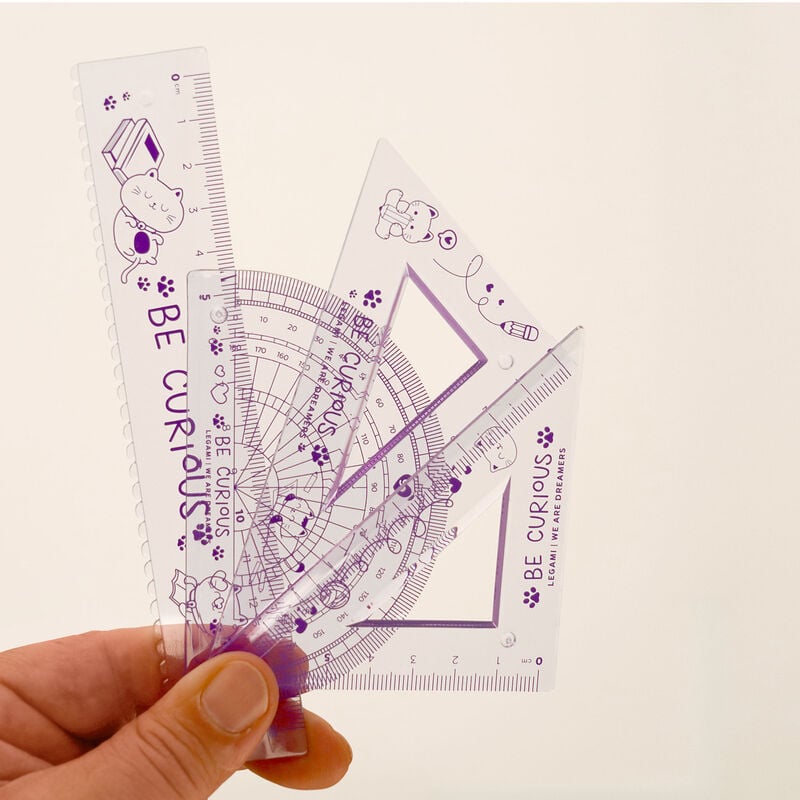 LEGAMI Σετ γεωμετρίας - Εσύ κυβερνάς!  Kitty