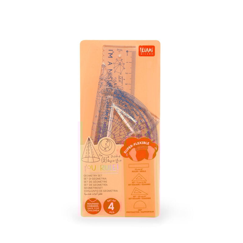 LEGAMI Σετ γεωμετρίας - Εσύ κυβερνάς!  Genius