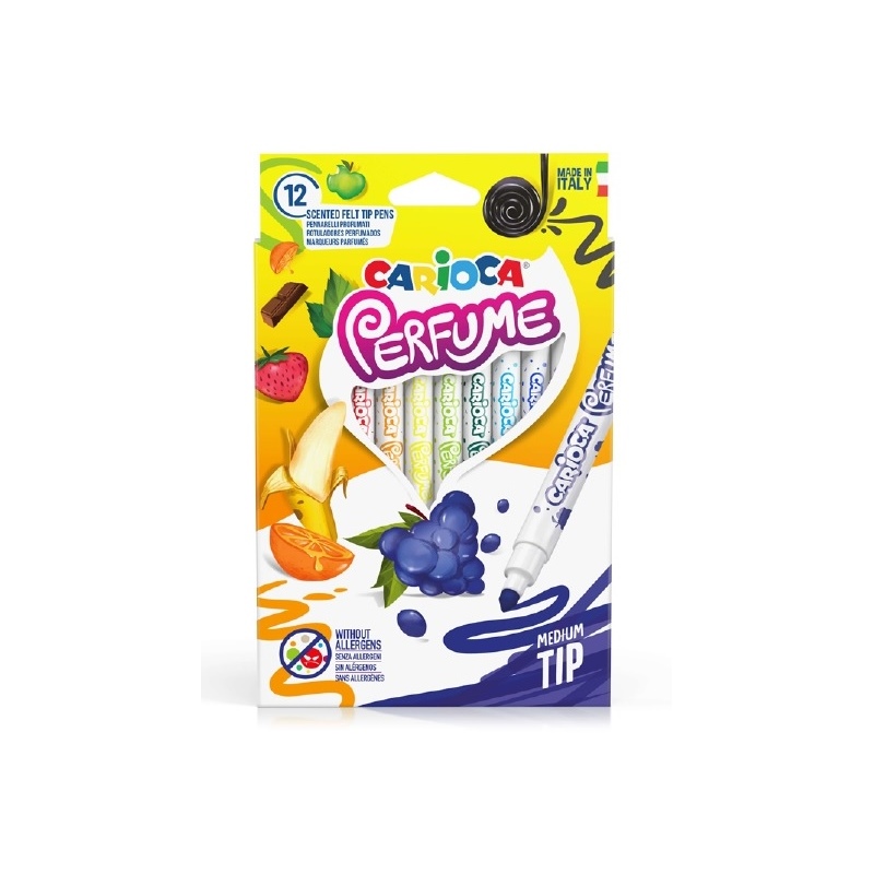 ΜΑΡΚΑΔΟΡΟΙ CARIOCA PERFUME/12 ΑΡΩΜΑΤΙΚΟΙ