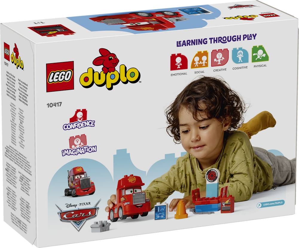 LEGO DUPLO MACK AT THE RACE
