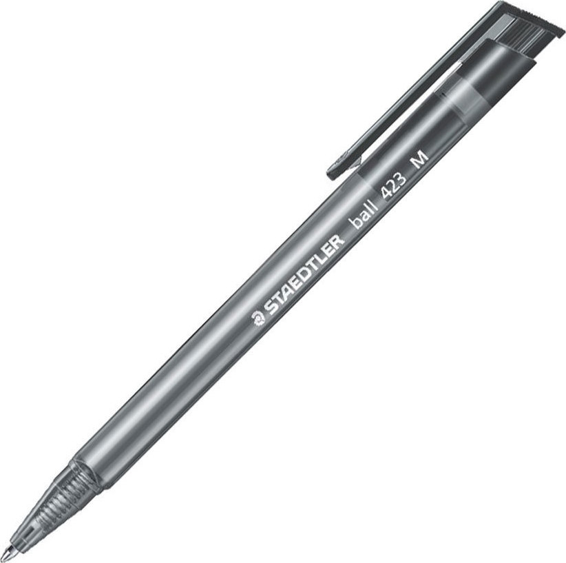 STAEDTLER 423 TRIANGULAR BALLPOINT 1.0mm ΜΑΥΡΟ