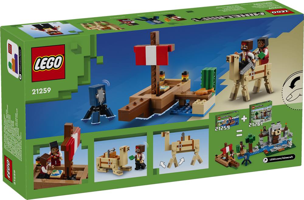 LEGO MINECRAFT THE PIRATE SHIP VOYAGE