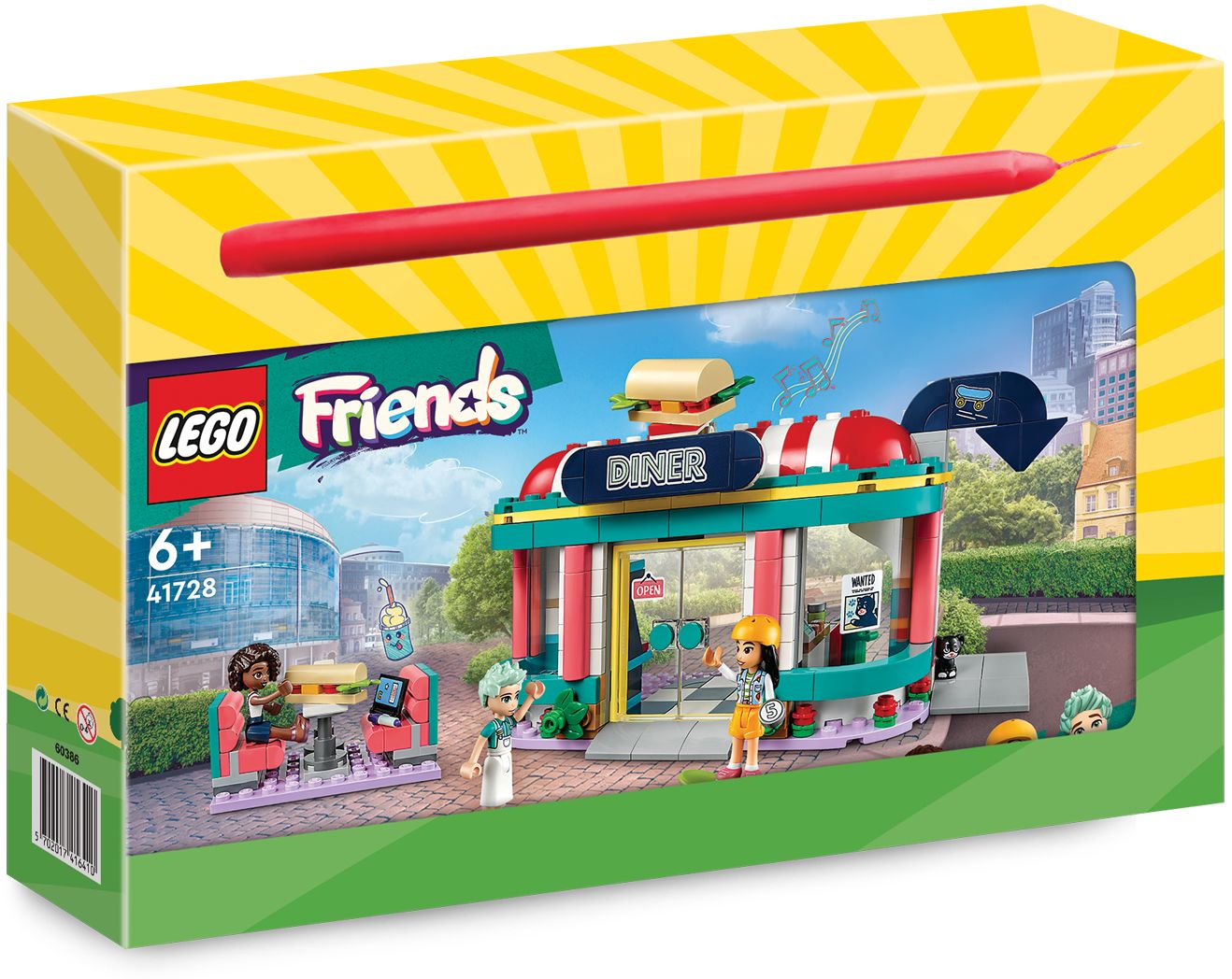 Λαμπάδα LEGO Friends Heartlake Downtown Diner (41728)