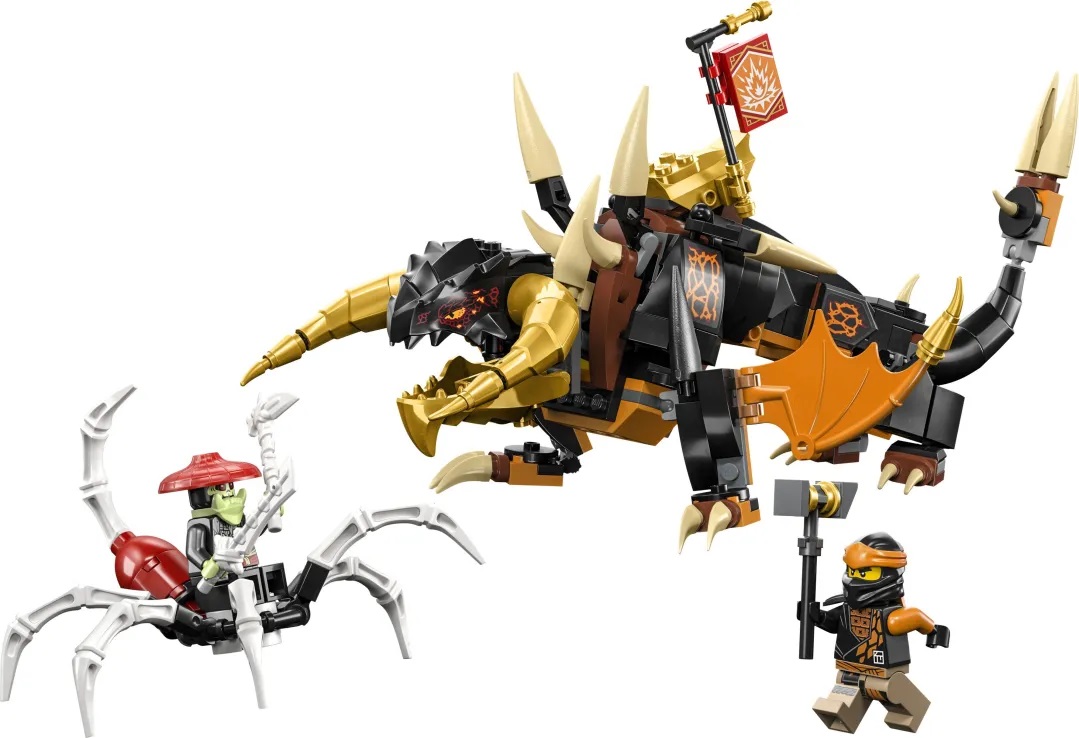 Λαμπάδα LEGO Ninjago Cole's Earth Dragon Evo (71782)