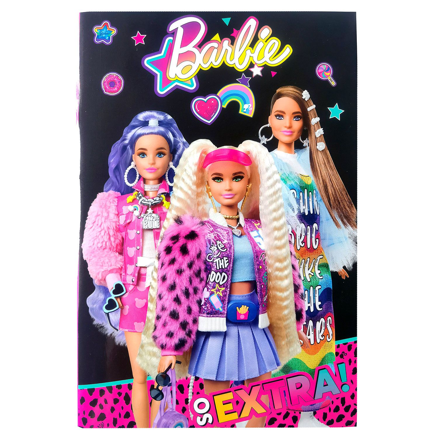 GIM ΤΕΤΡΑΔΙΟ ΚΑΡΦΙΤΣΑ 17Χ25 BARBIE EXTRA 40Φ.