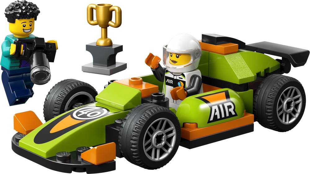LEGO CITY GREEN RACE CAR LEGO CITY GREEN RACE CAR