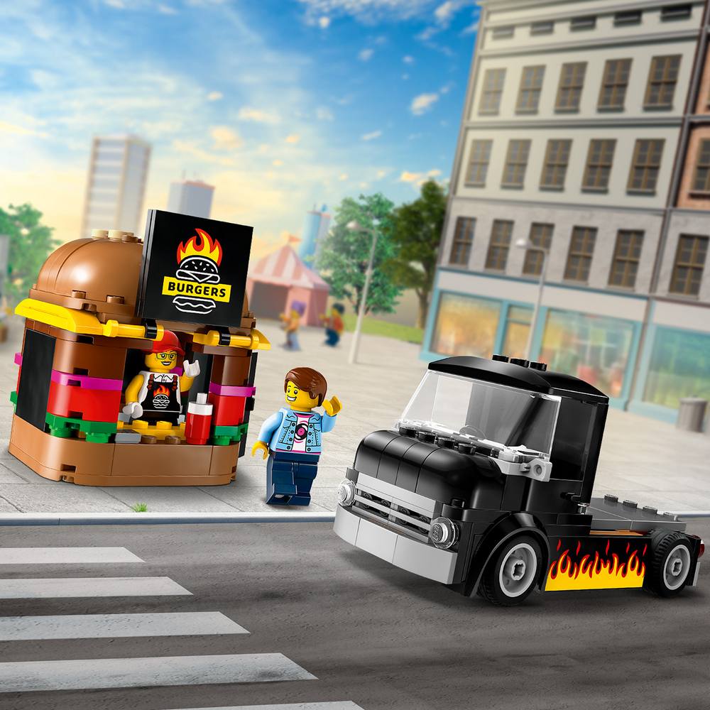 LEGO CITY BURGER TRUCK LEGO CITY BURGER TRUCK