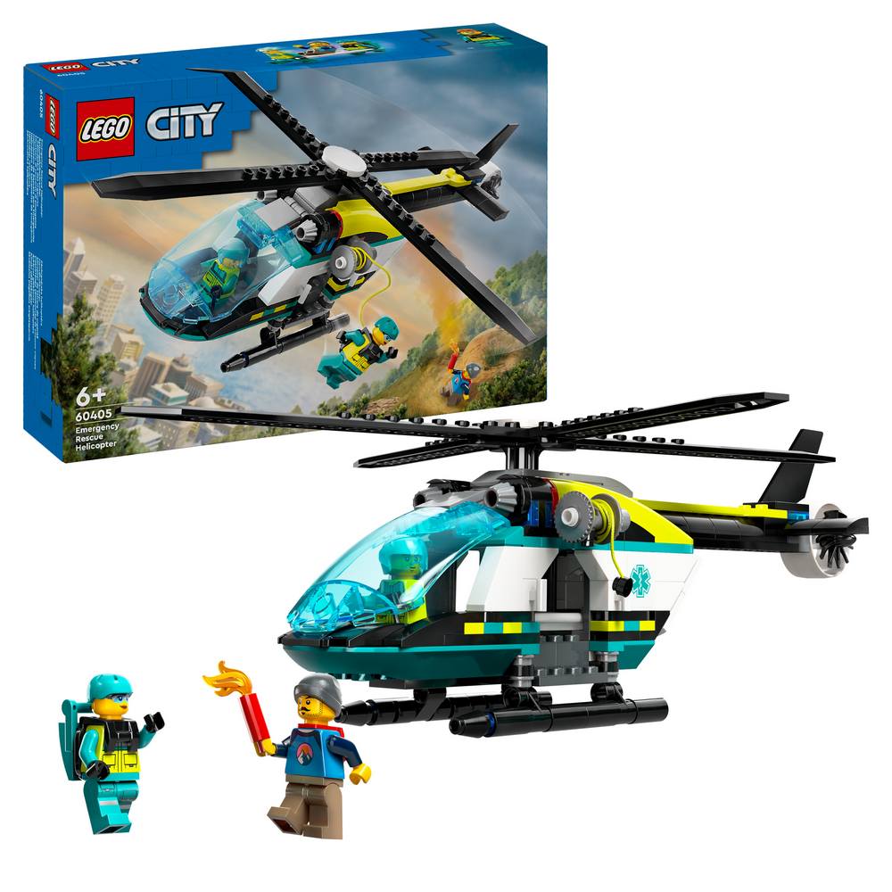 LEGO CITY EMERGENCY RESCUE HELICOPTER LEGO CITY EMERGENCY RESCUE HELICOPTER