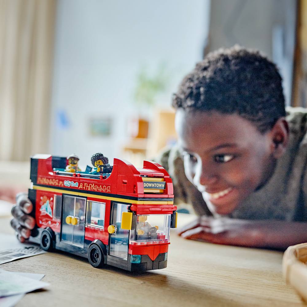 LEGO CITY RED DOUBLE-DECKER SIGHTSEEING BUS LEGO CITY RED DOUBLE-DECKER SIGHTSEEING BUS