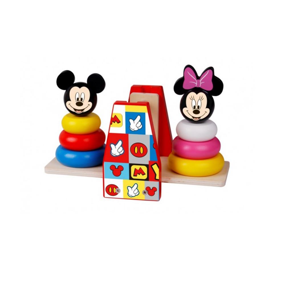 TOOKY TOY ΞΥΛΙΝΗ ΖΥΓΑΡΙΑ MICKEY MOUSE