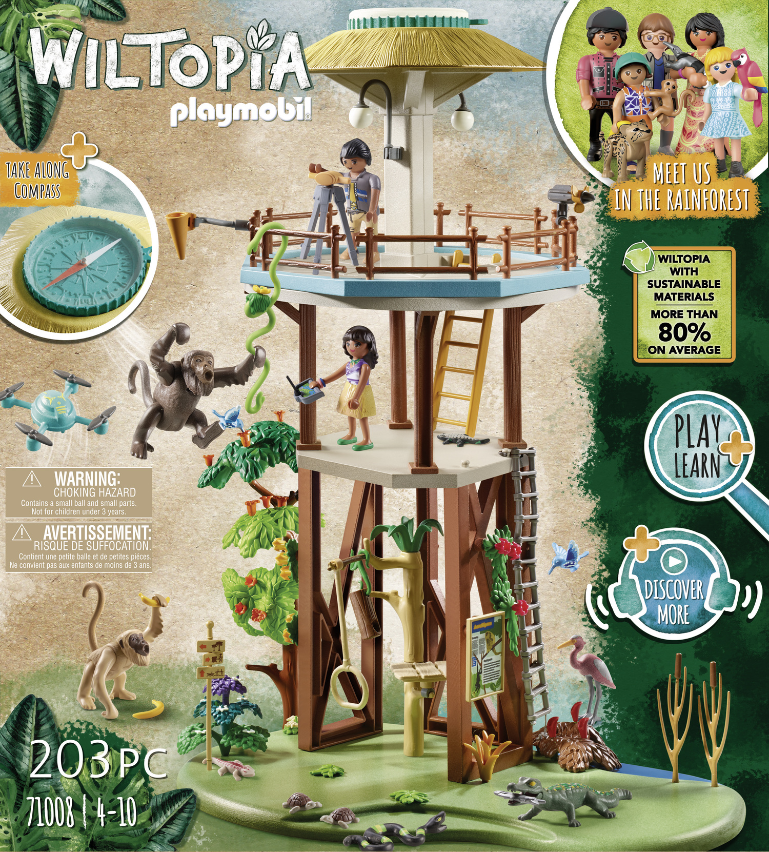 Wiltopia - Παρατηρητήριο με πυξίδα